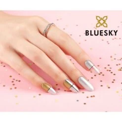 Bluesky Mini Trio Set Metallics - 5ml -Bluesky Cosmetics bluesky mini trio set metallics 5ml gold metallic pink gel polish cosmetics nail finger 147 847f43ee aed6 49c8 90e4 b01d82c56dd7