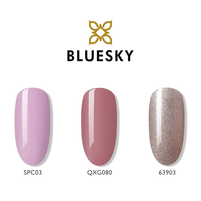 Bluesky Mini Trio Set Pretty In Pink - 5ml 2 Bluesky Mini Trio Set Pretty In Pink - 5ml - Image 2