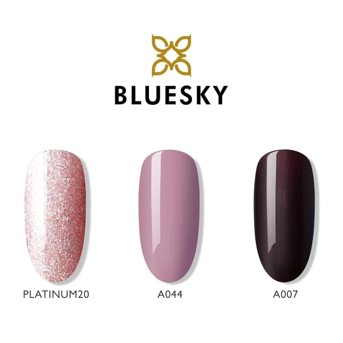 Bluesky Mini Trio Set Statement Pinks - 5ml 2 Bluesky Mini Trio Set Statement Pinks - 5ml - Image 2