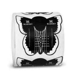 Bluesky Nail Form Stickers -Bluesky Cosmetics bluesky nail form stickers roll of 300 builder gel extensions forms gum cosmetics 122