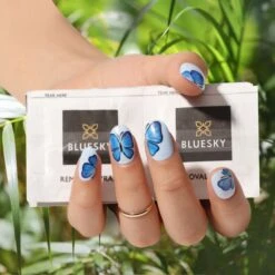 Bluesky Remove & Revive Gel Nail Polish Remover Kit 14 Bluesky Remove & Revive Gel Nail Polish Remover Kit -Bluesky Cosmetics bluesky remove revive gel nail polish remover kit acetone buffer cleanser wipes cuticle oil cosmetics finger 205