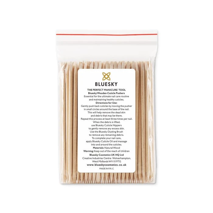 Bluesky Wooden Cuticle Sticks - 50/100 1 Bluesky Wooden Cuticle Sticks - 50/100