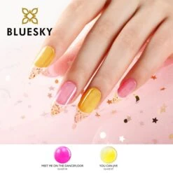 Bluesky Gel Polish - MEET ME ON THE DANCEFLOOR - GLAZE 04 -Bluesky Cosmetics glazenailart